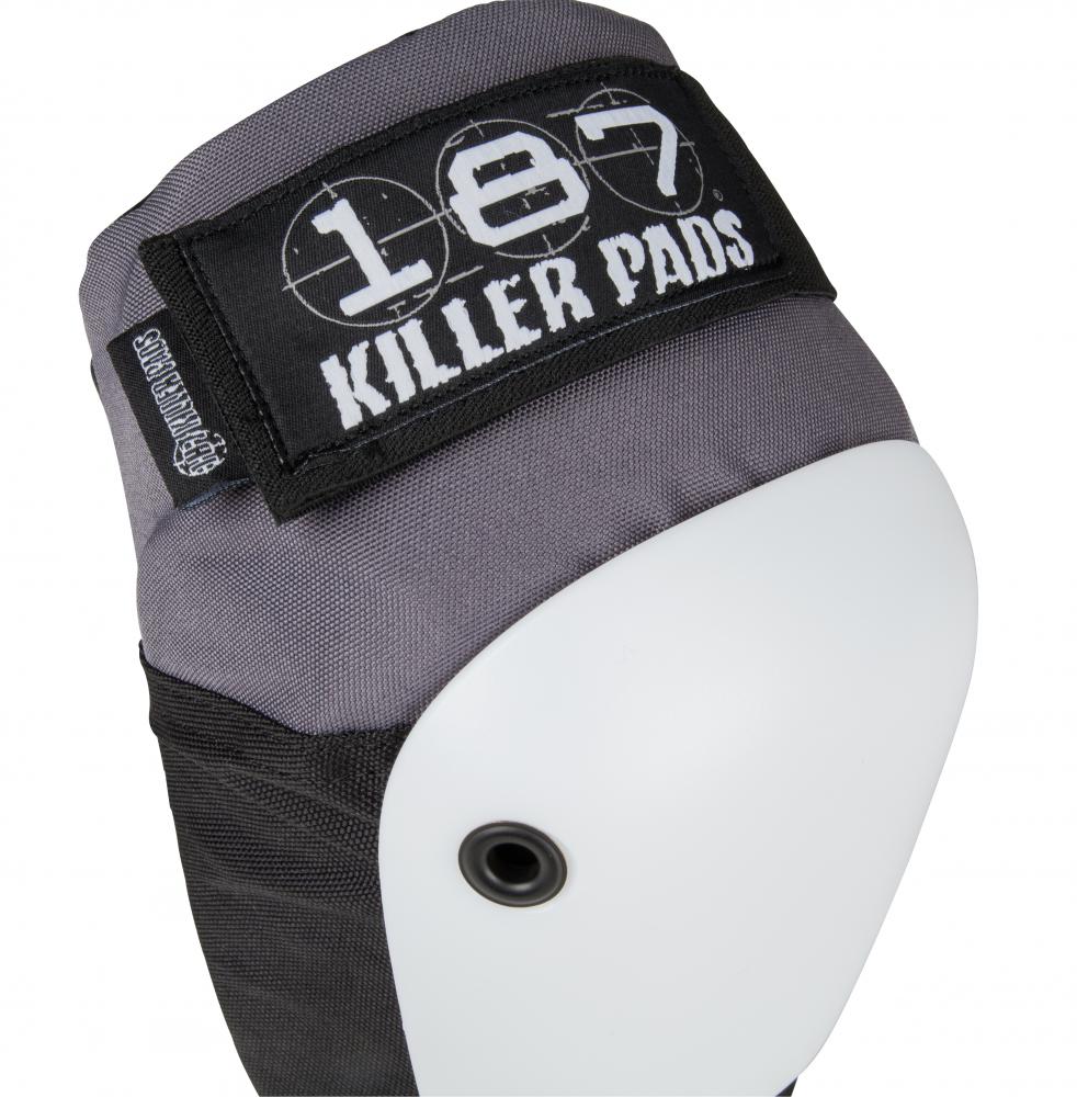 187 Killer Pads – Fly Knee Pad – Black/Grey SIZE L ADULT - Image 3