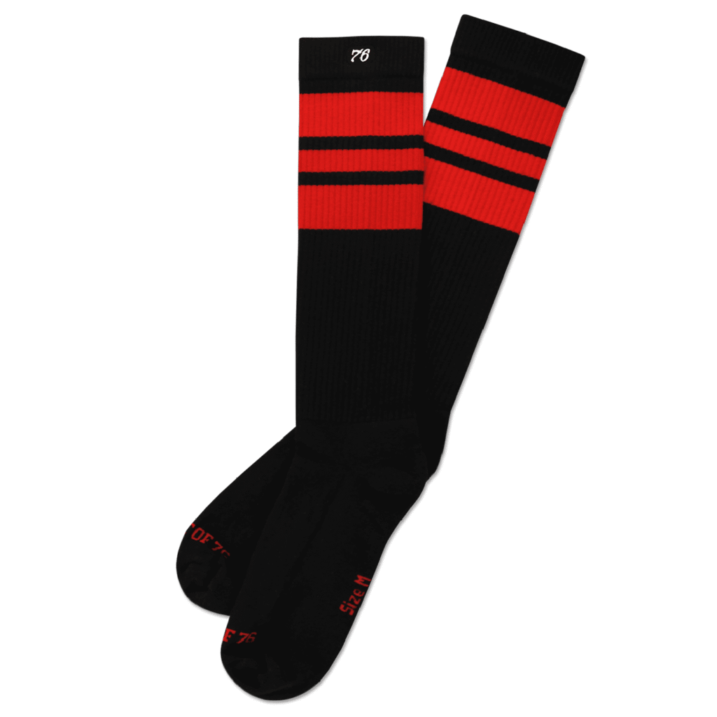 Spiro76 Socks Peperonis on black Hi