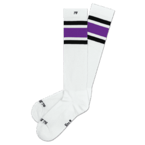 Spiro76 Socks Deep Purple Hi
