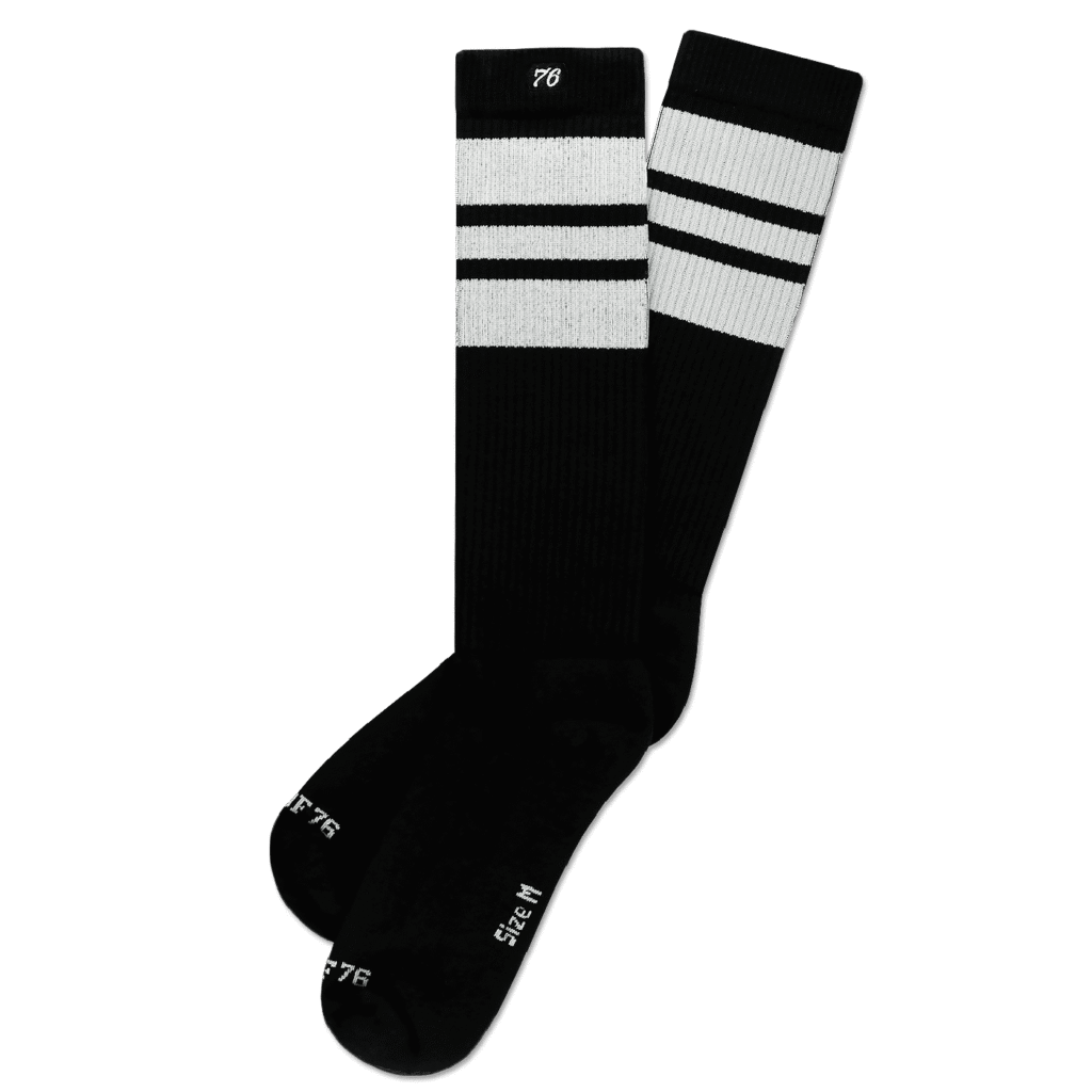 Spiro76 Socks the the Whites on black Hi