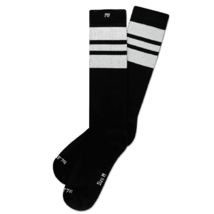 Spiro76 Socks the the Whites on black Hi