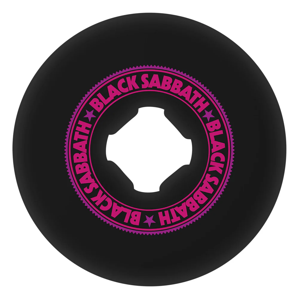 56mm Black Sabbath Paranoid Chubbies 99a OJ Skateboard Wheels - Image 3
