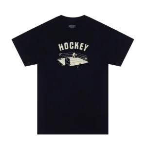 Hockey Skateboards - Corner Tee - Black