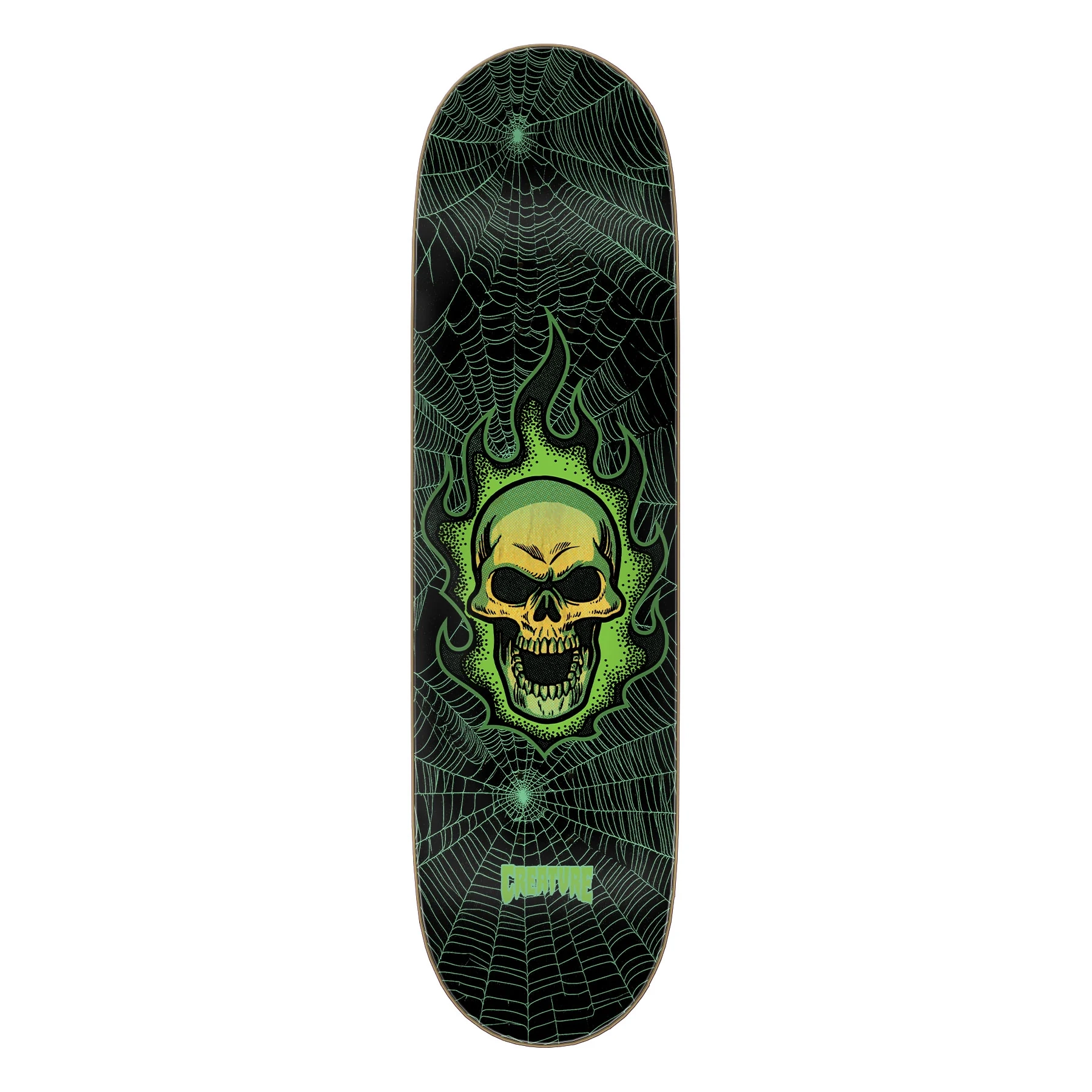 Creature Skateboard 8.5in Bonehead Webbed MD Deck