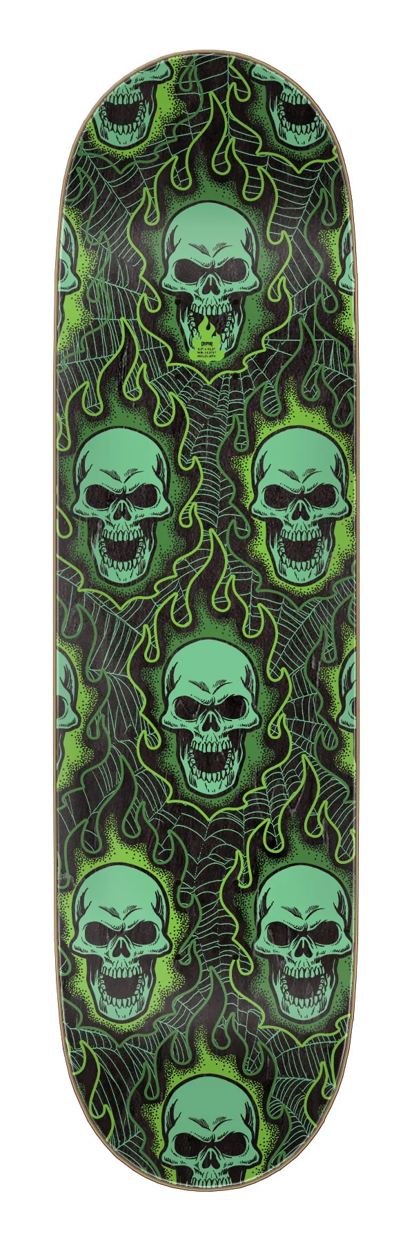 Creature Skateboard 8.5in Bonehead Webbed MD Deck - Image 2