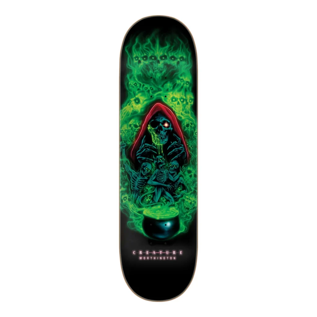 Creature Skateboard 8.75in Terror Sight Worthington Pro Series Deck