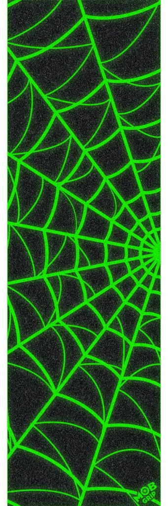 Glow Web 10" x 33" Sheet Mob Skateboard
